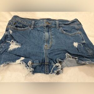 Old Navy Ripped Blue Jean Shorts